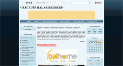 Desktop Screenshot of izmirfirmalar.net